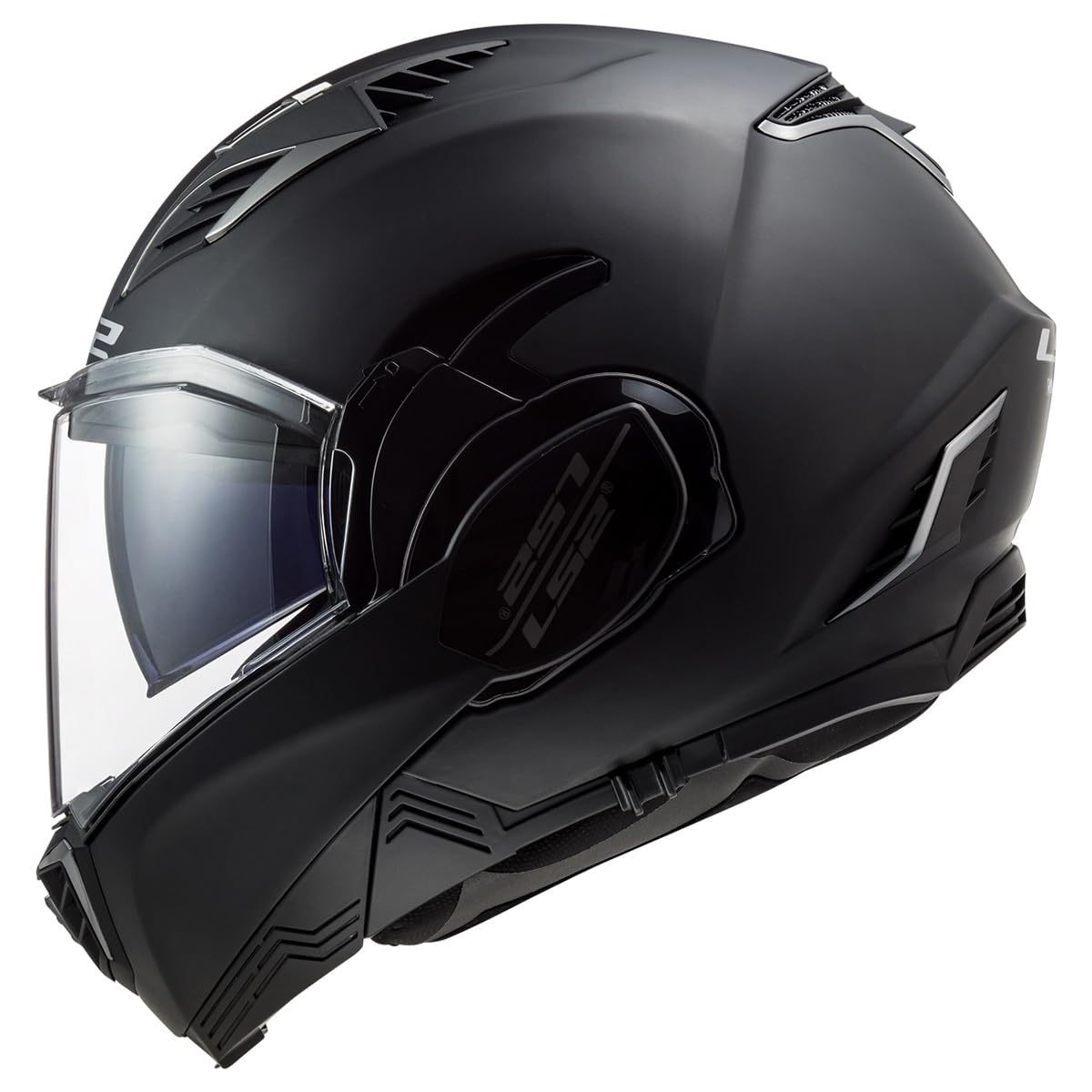Foto 4 pulgar | Casco Modular Ls2 Valiant Ii Blackout Negro Mate 3xl - Venta Internacional.