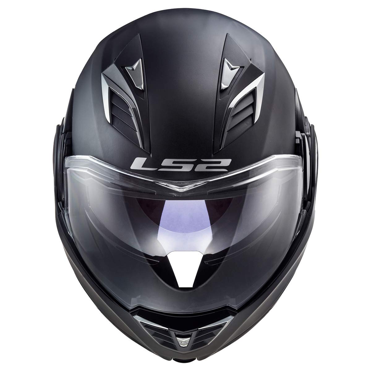 Foto 8 pulgar | Casco Modular Ls2 Valiant Ii Blackout Negro Mate 3xl - Venta Internacional.