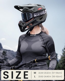 Foto 6 | Casco Para Bicicleta De Montaña Outdoormaster Grizzly Slate Grey - Venta Internacional.