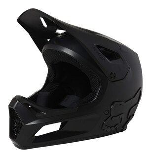 Foto 2 | Casco De Bicicleta De Montaña Fox Racing Rampage Youth, Negro, Pequeño - Venta Internacional.