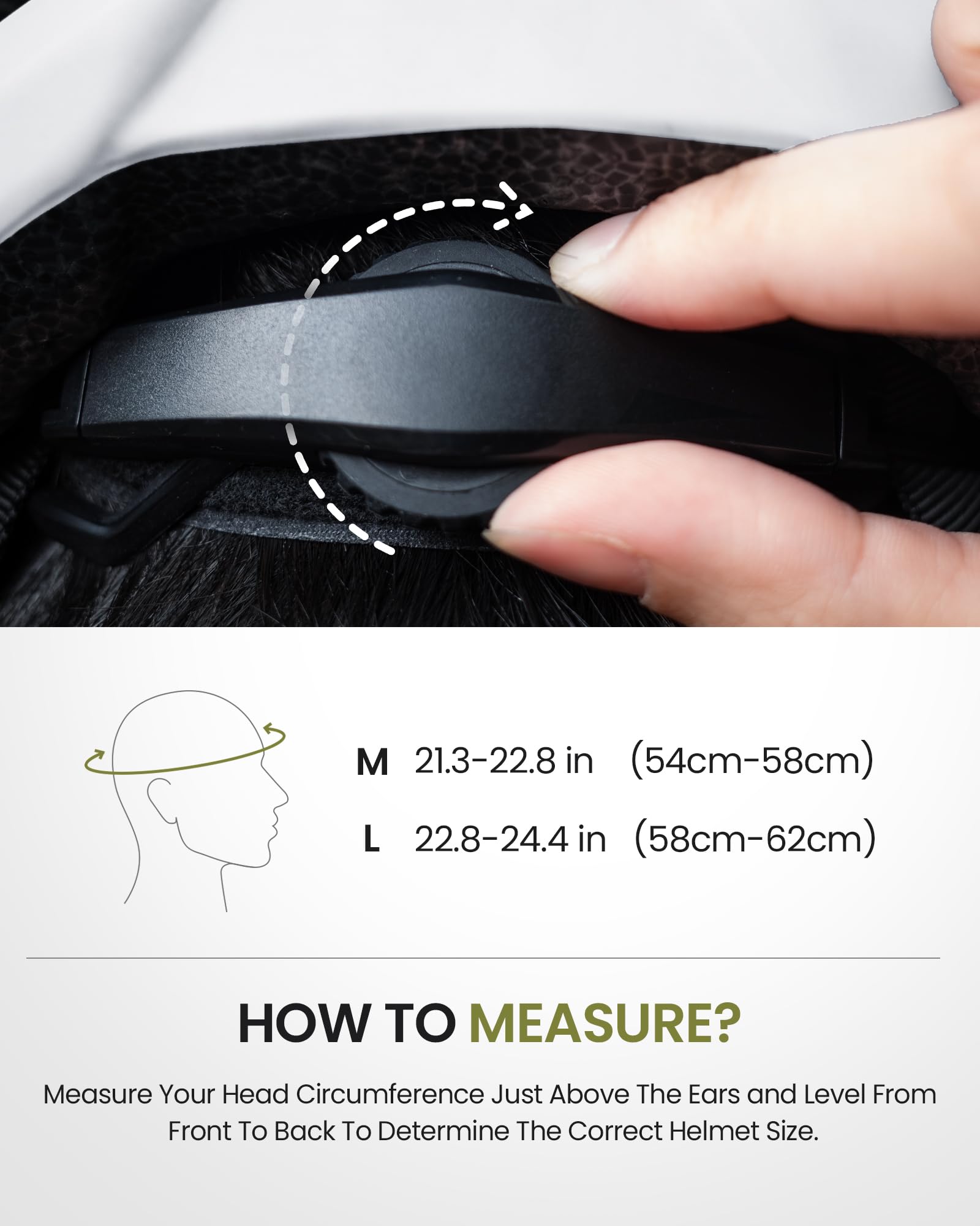 Foto 5 pulgar | Casco De Bicicleta Outdoormaster Mountain & Road Con Luz Y Gafas - Venta Internacional.