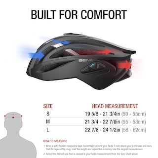 Foto 6 | Casco De Ciclismo Sena R2 Road Smart Bluetooth Matte Grey M - Venta Internacional.