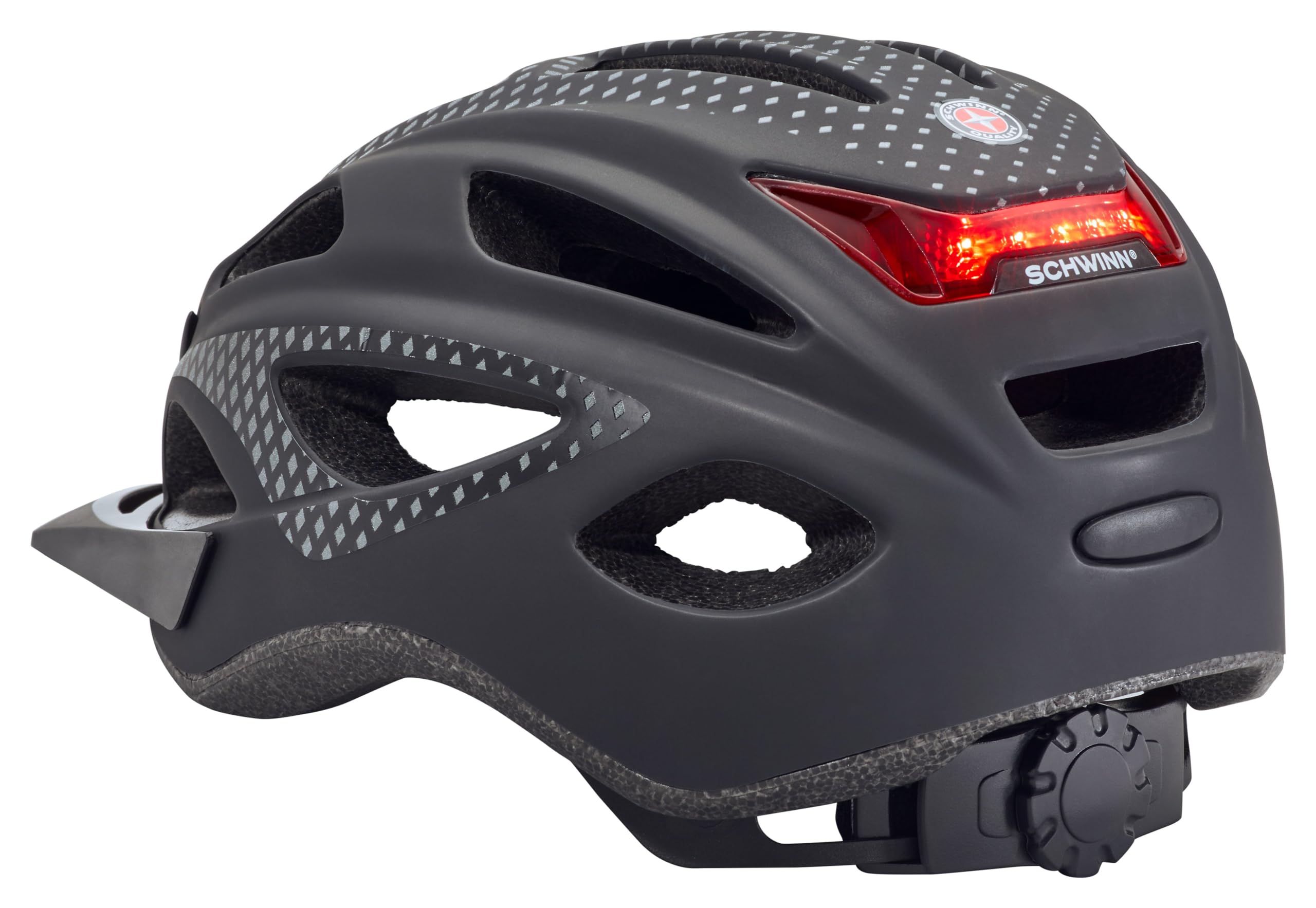 Foto 8 pulgar | Casco De Bicicleta Schwinn Beam Con Iluminación Led Para Adultos, Color Negro - Venta Internacional.