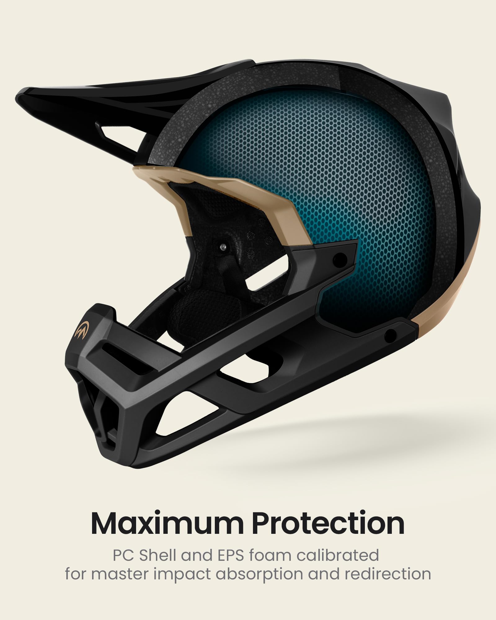 Foto 2 | Casco De Bicicleta De Montaña Outdoormaster Grizzly Meteorite Black - Venta Internacional.