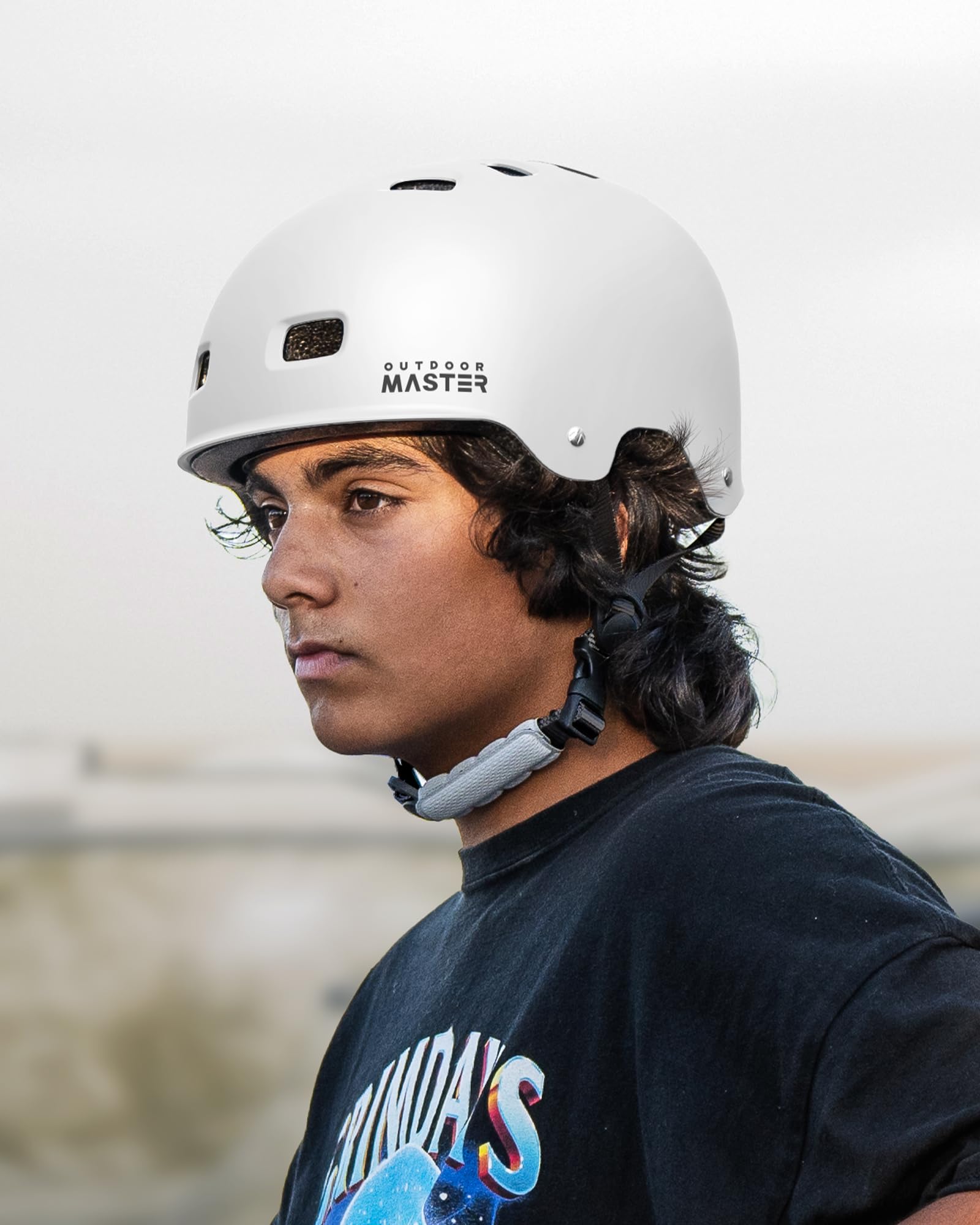 Foto 8 pulgar | Casco Outdoormaster Para Montar En Monopatín Para Niños, Jóvenes Y Adultos - Venta Internacional.