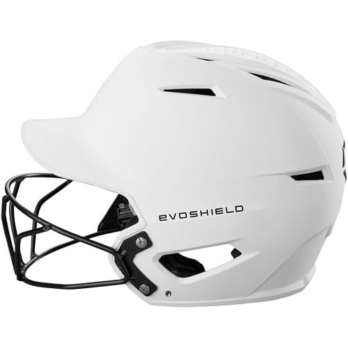 Foto 4 pulgar | Casco De Bateo Evoshield Xvt 2.0 Mate Con Máscara Facial Team White - Venta Internacional.
