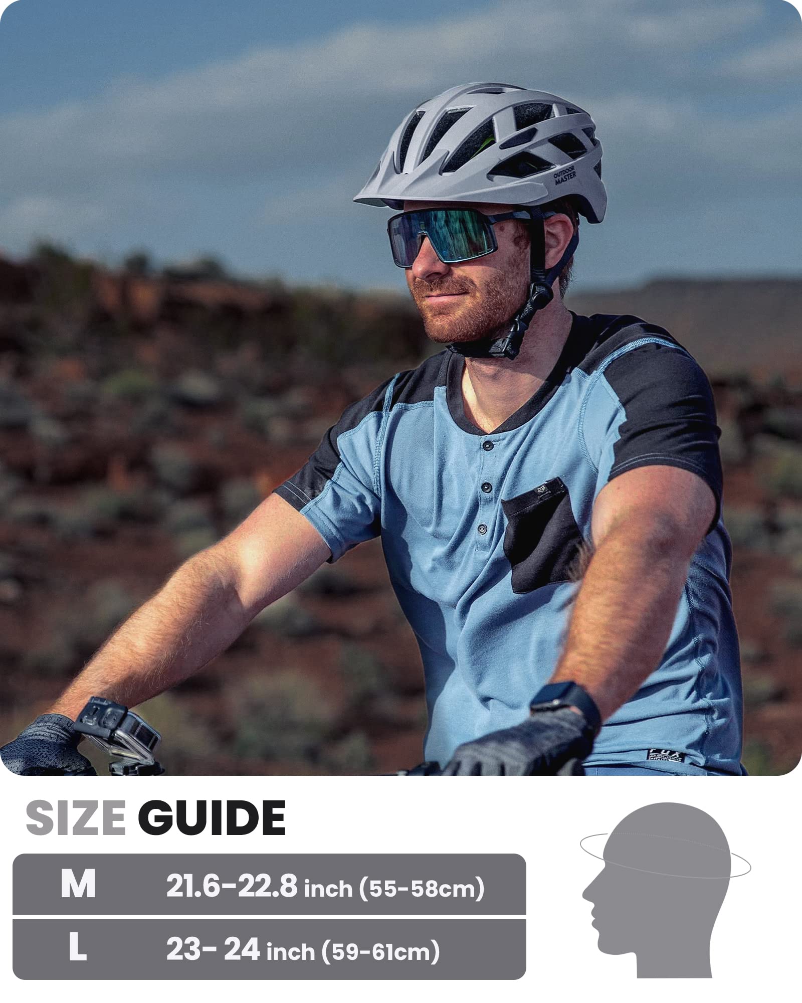 Foto 7 pulgar | Casco De Ciclismo Outdoormaster Mips Pavement Grey Para Adulto - Venta Internacional.