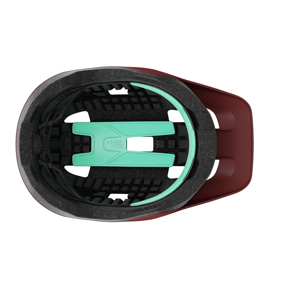 Foto 7 pulgar | Casco De Bicicleta De Montaña Lazer Lupo Kineticore Matte Maroon - Venta Internacional.