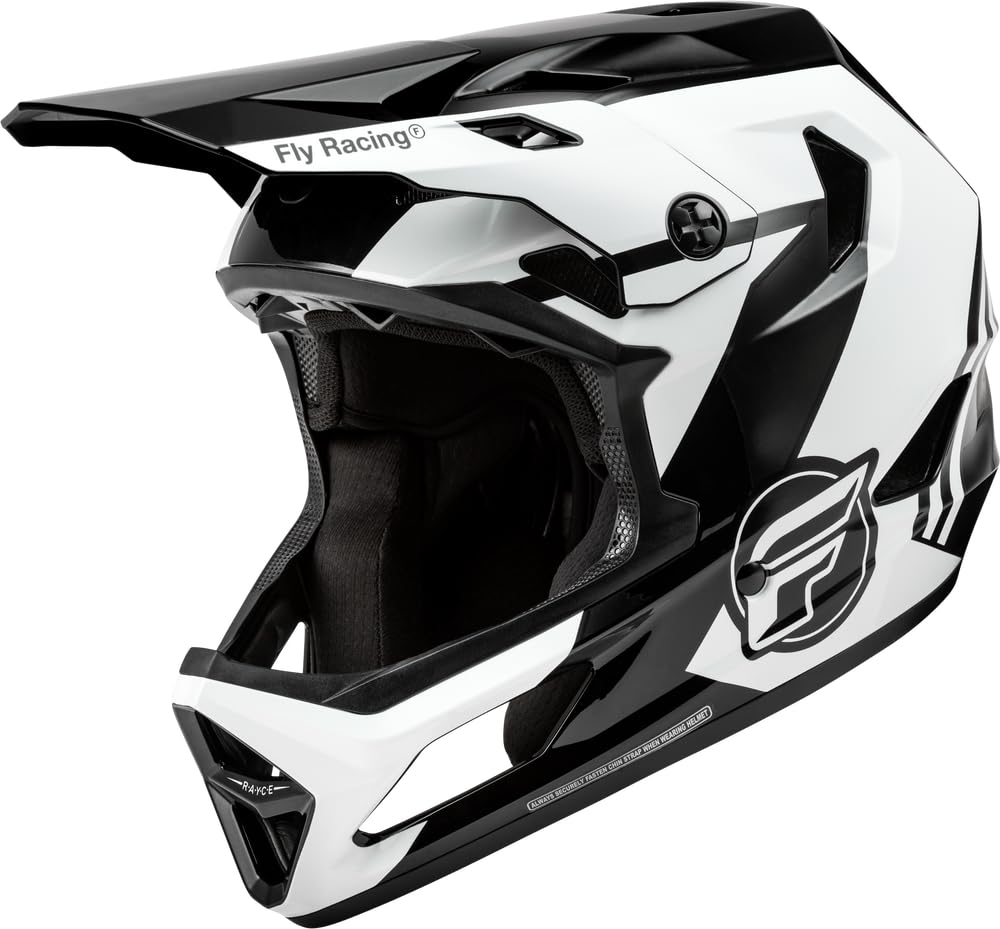 Foto 2 pulgar | Casco De Bicicleta Fly Racing Rayce Mtb/bmx Negro/blanco/gris Xs - Venta Internacional.