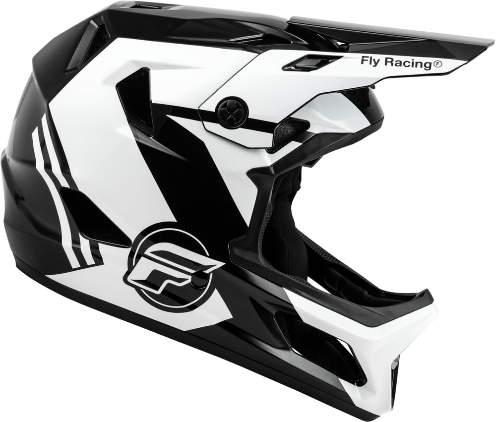 Foto 5 pulgar | Casco De Bicicleta Fly Racing Rayce Mtb/bmx Negro/blanco/gris Xs - Venta Internacional.
