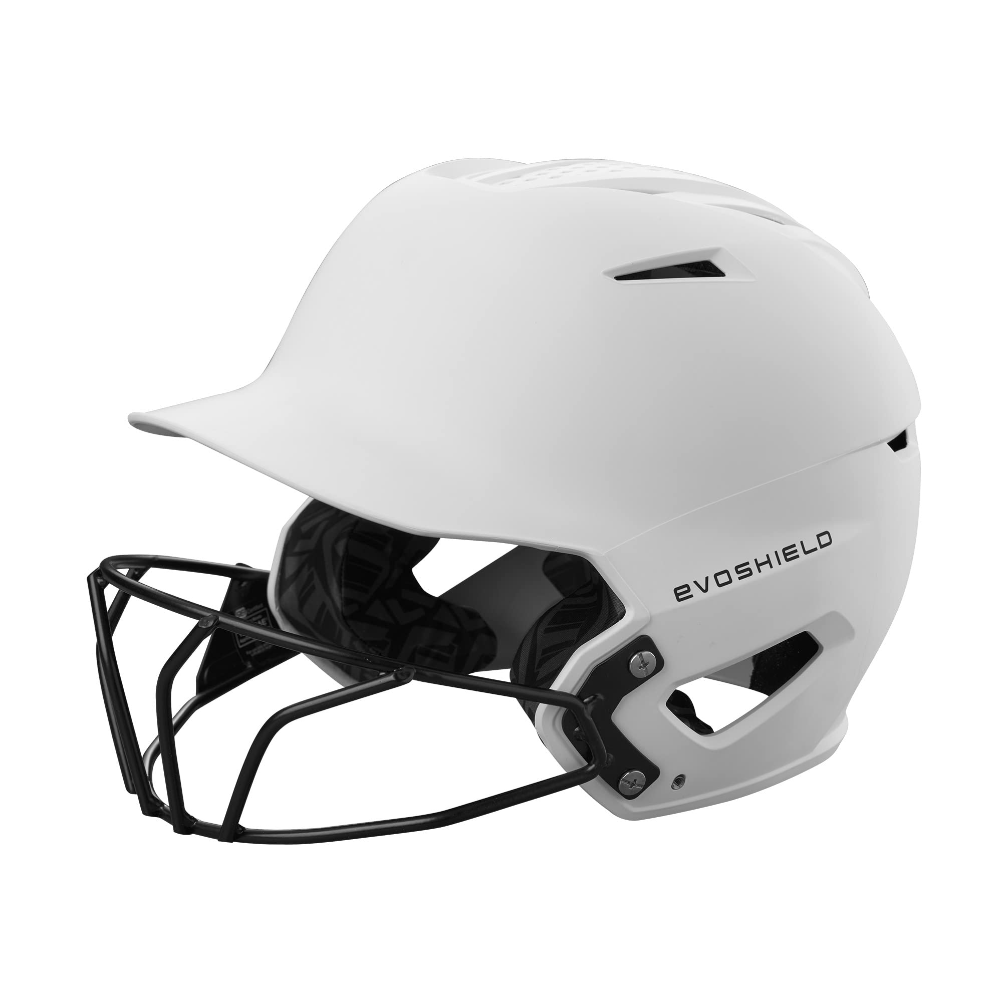 Foto 2 pulgar | Casco De Bateo Evoshield Xvt™ 2.0 Mate Con Mascarilla Blanca - Venta Internacional.