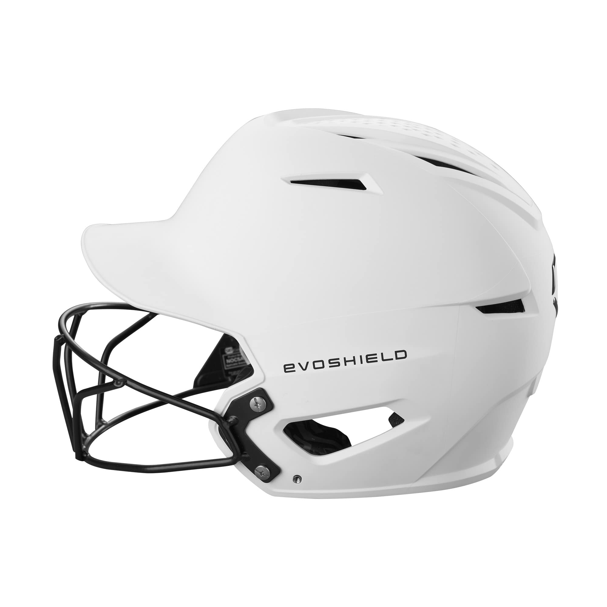 Foto 4 pulgar | Casco De Bateo Evoshield Xvt™ 2.0 Mate Con Mascarilla Blanca - Venta Internacional.