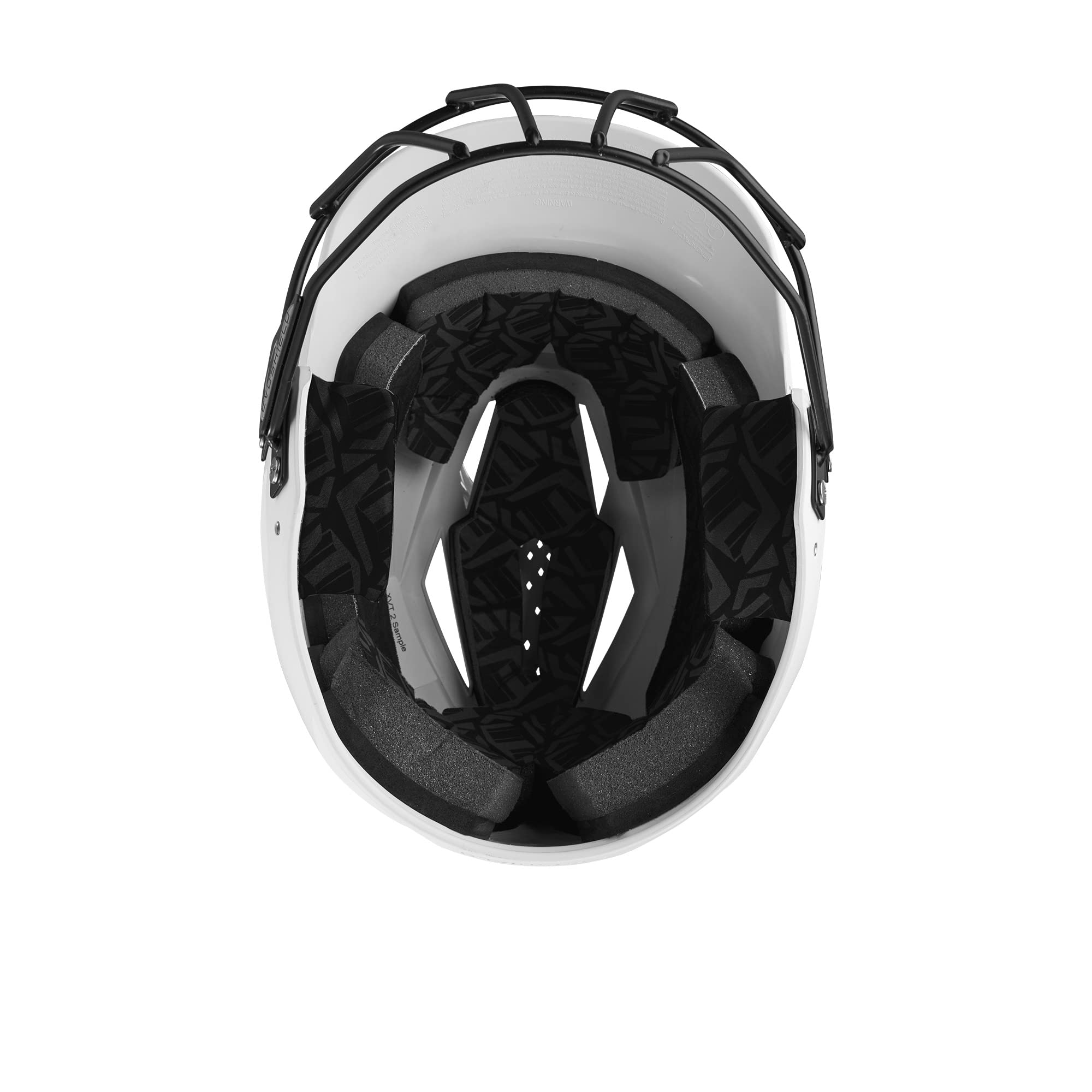 Foto 6 pulgar | Casco De Bateo Evoshield Xvt™ 2.0 Mate Con Mascarilla Blanca - Venta Internacional.