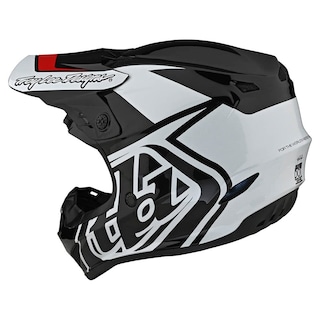 Foto 3 | Casco Troy Lee Designs Gp Anarchy Offroad Lg En Blanco Y Negro - Venta Internacional.