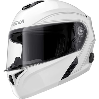 Foto 1 | Casco Sena Outrush Modular Smart Blanco Brillante Talla L - Venta Internacional.