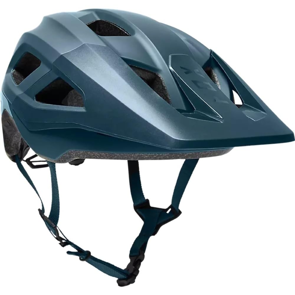 Foto 3 pulgar | Casco Para Bicicleta De Montaña Fox Racing Mainframe Trvrs, Color Azul Pizarra - Venta Internacional.