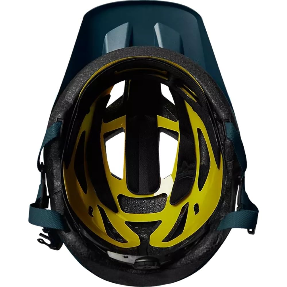 Foto 6 pulgar | Casco Para Bicicleta De Montaña Fox Racing Mainframe Trvrs, Color Azul Pizarra - Venta Internacional.