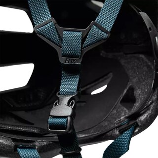 Foto 6 | Casco Para Bicicleta De Montaña Fox Racing Mainframe Trvrs, Color Azul Pizarra - Venta Internacional.