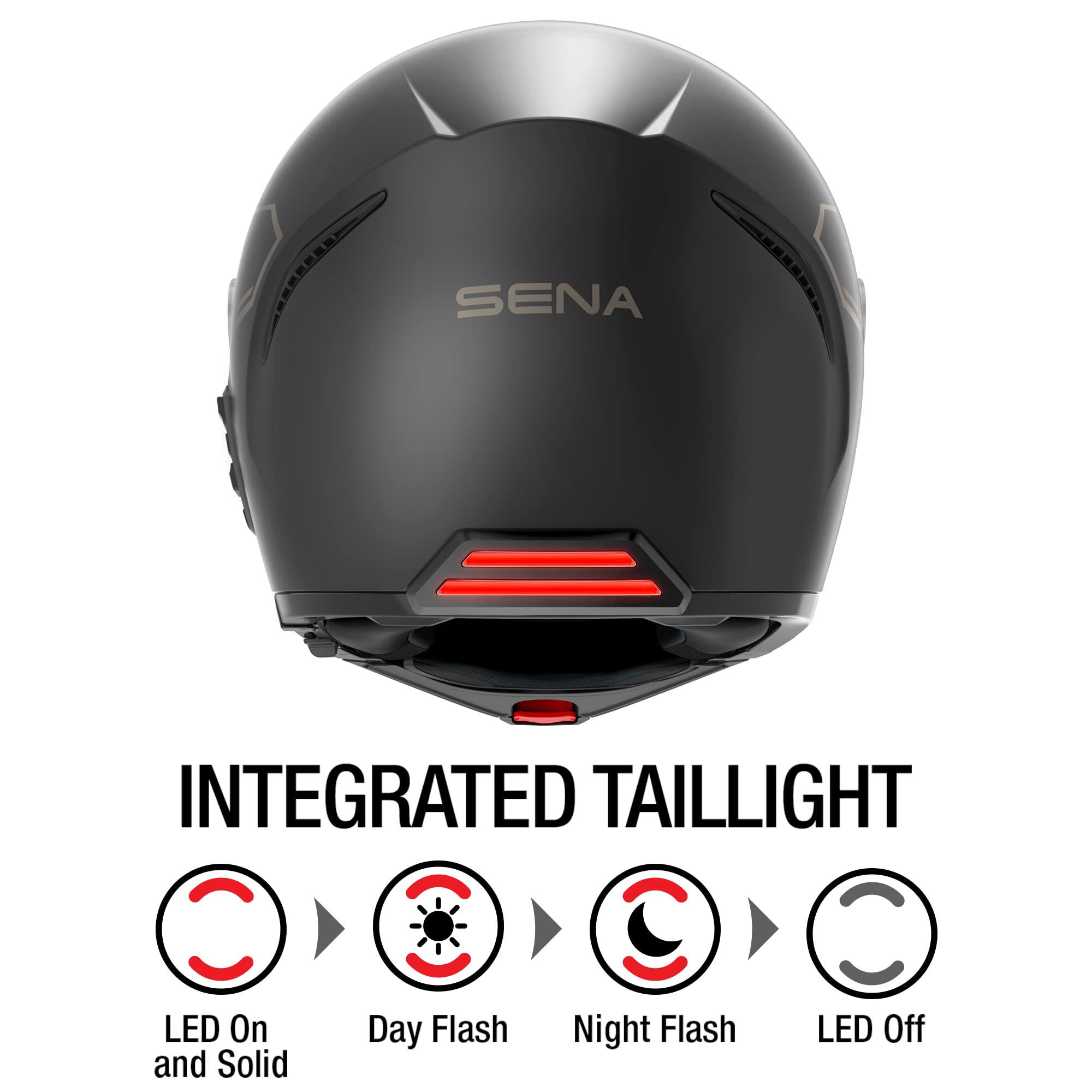 Foto 5 | Casco Sena Impulse Dot Modular Bluetooth Harman Kardon - Venta Internacional.