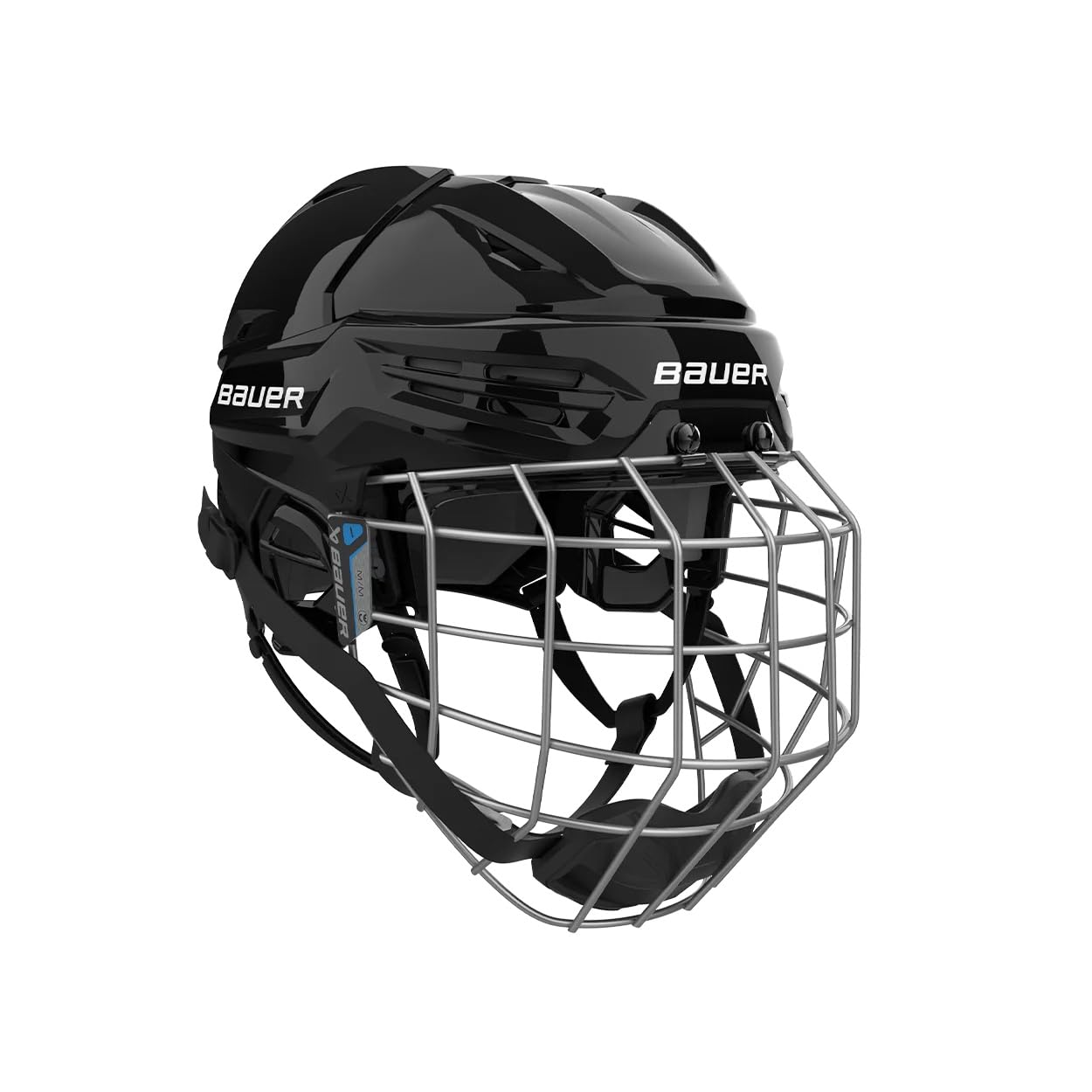 Foto 1 | Casco De Hockey Bauer Re-akt 55 Senior Con Máscara Facial Negra - Venta Internacional.