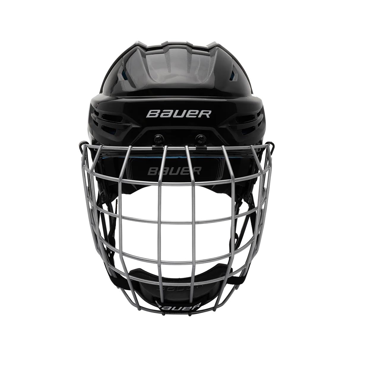 Foto 3 pulgar | Casco De Hockey Bauer Re-akt 55 Senior Con Máscara Facial Negra - Venta Internacional.