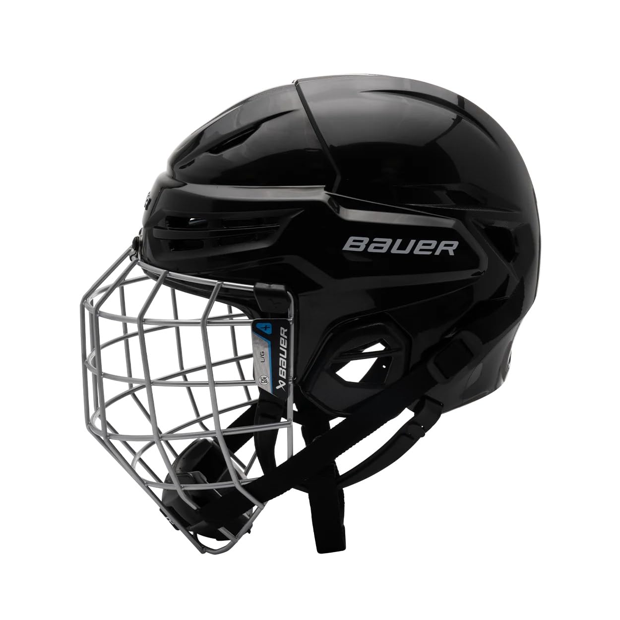 Foto 3 | Casco De Hockey Bauer Re-akt 55 Senior Con Máscara Facial Negra - Venta Internacional.