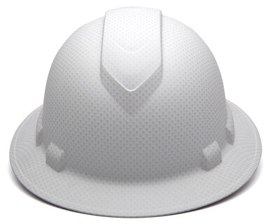 Foto 2 | Casco Con Trinquete Pyramex Ridgeline De Ala Completa Con 4 Puntas, Color Blanco - Venta Internacional.