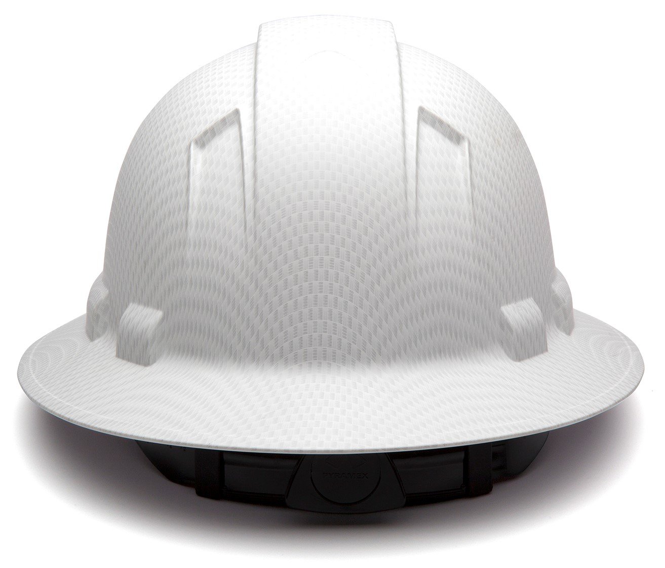 Foto 5 pulgar | Casco Con Trinquete Pyramex Ridgeline De Ala Completa Con 4 Puntas, Color Blanco - Venta Internacional.