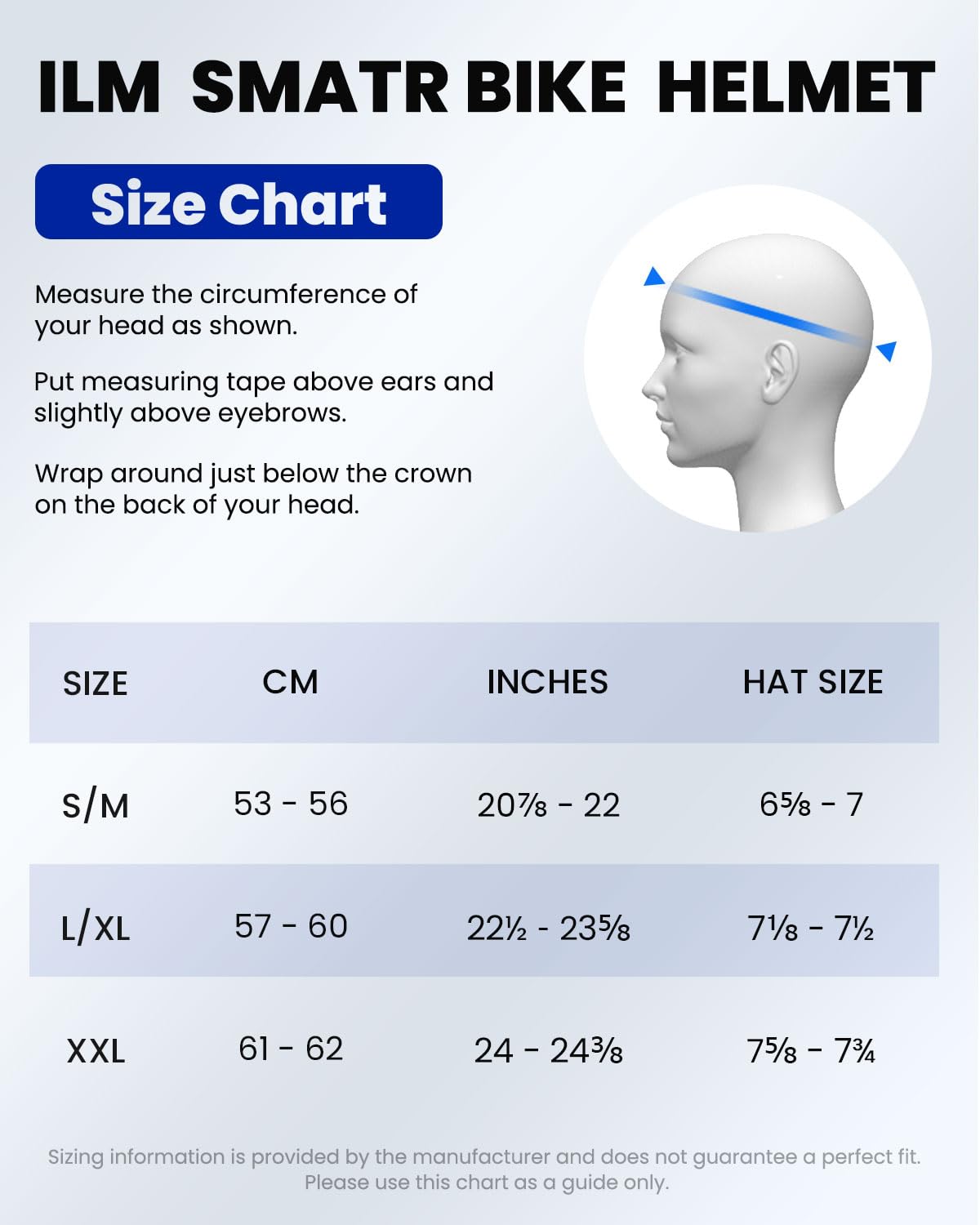 Foto 6 | Casco De Bicicleta Inteligente Ilm Bluetooth Con Control De Luz Led De Advertencia De Freno - Venta Internacional.