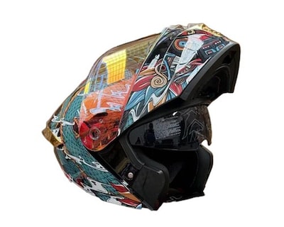 Foto 2 | Casco Para Moto Mexicano Talla M