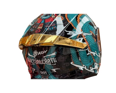 Foto 3 | Casco Para Moto Mexicano Talla M