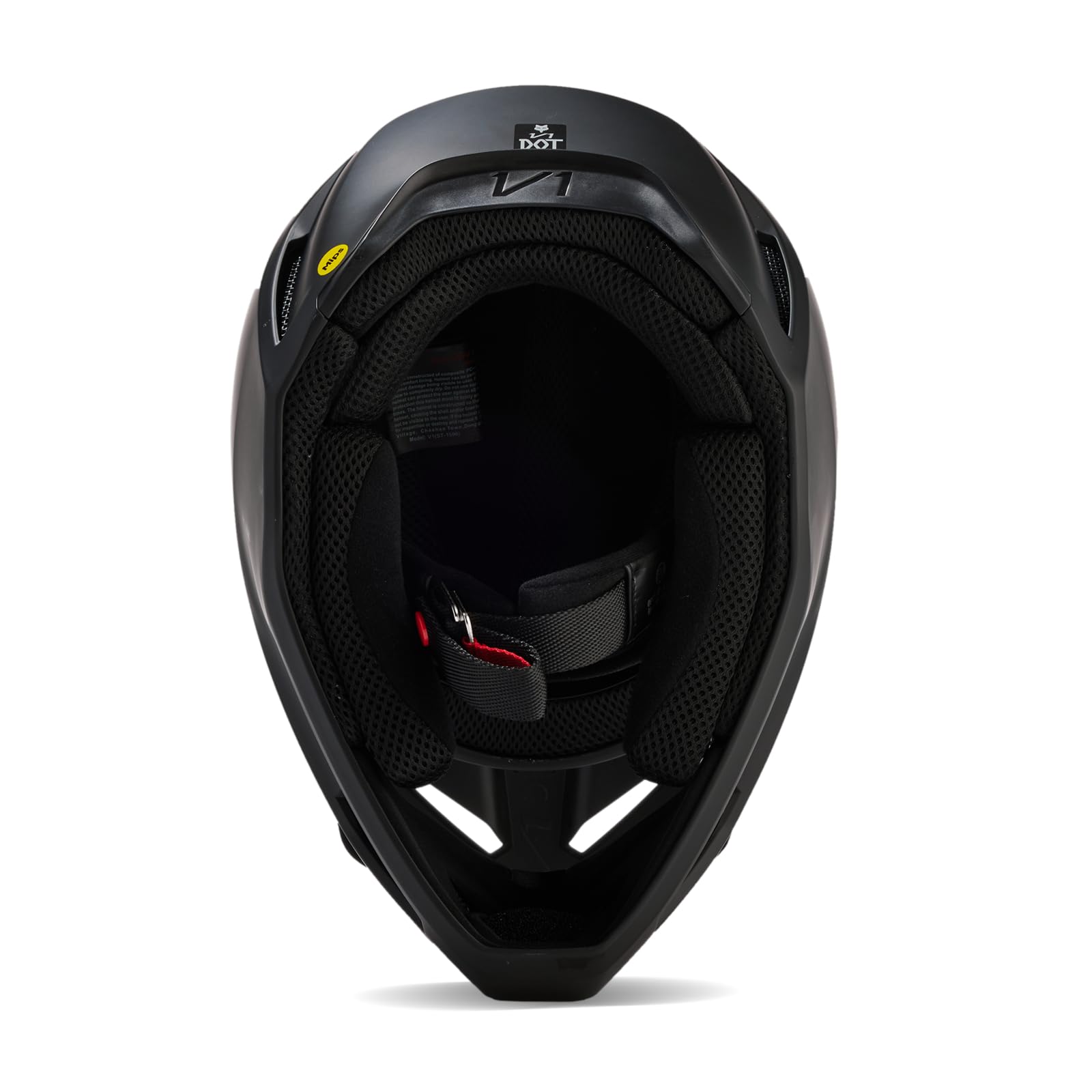 Foto 6 pulgar | Casco De Motocross Fox Racing V1 Negro Mate  Talla Xl - Venta Internacional.