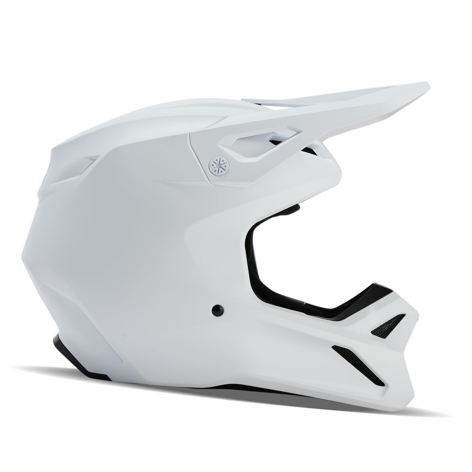 Foto 2 pulgar | Casco De Motocross Fox Racing V1  Blanco Mate  Talla Xl - Venta Internacional.
