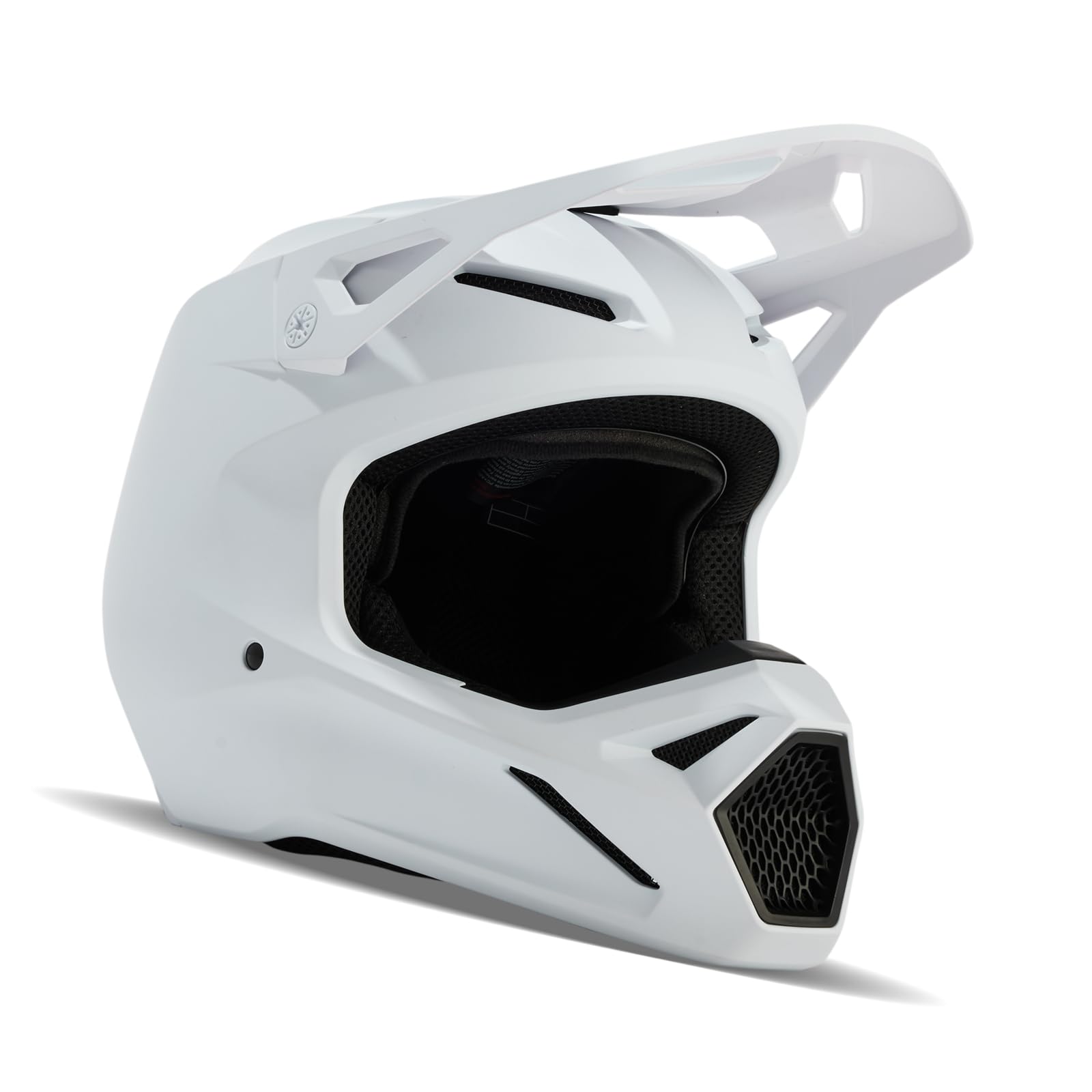 Foto 3 pulgar | Casco De Motocross Fox Racing V1  Blanco Mate  Talla Xl - Venta Internacional.