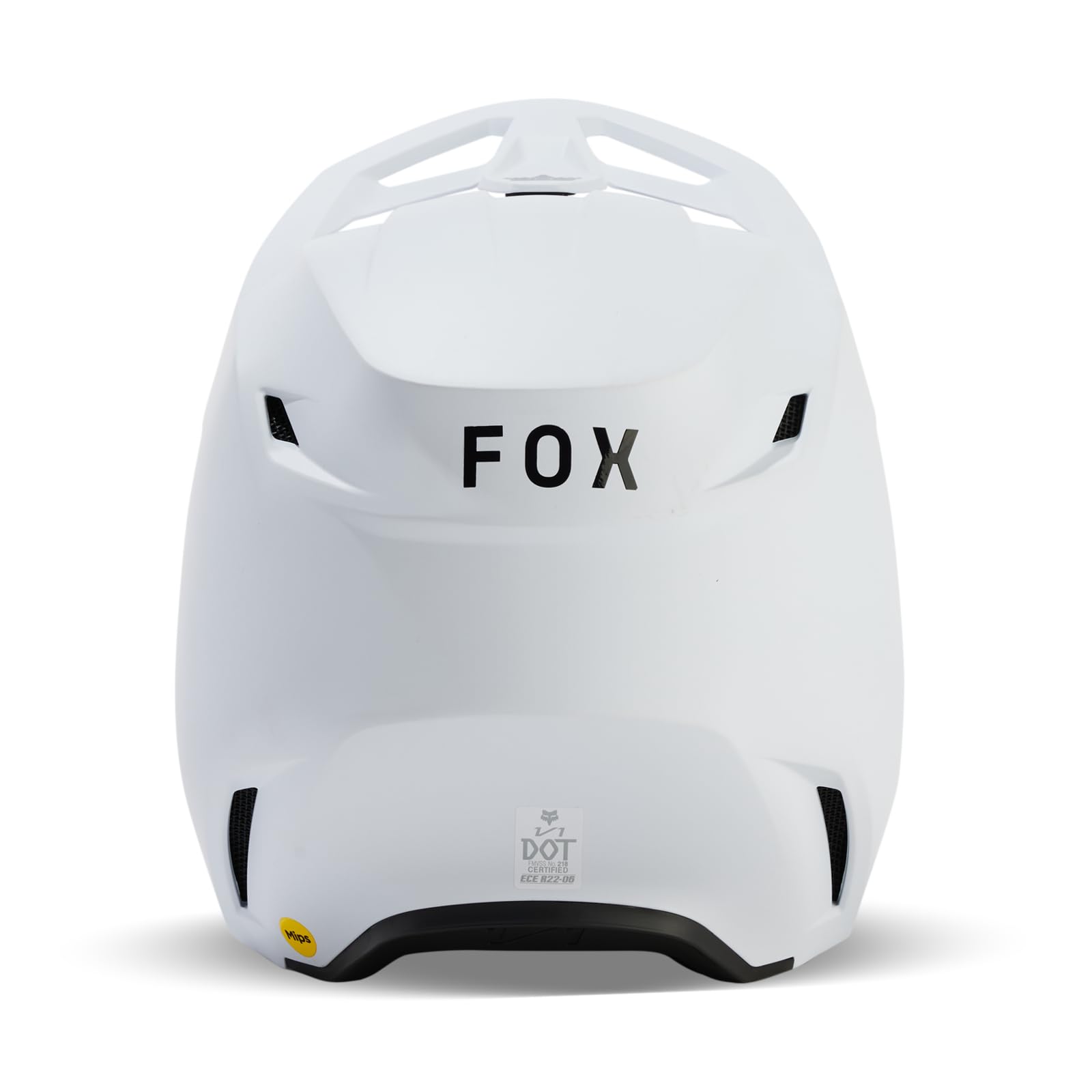 Foto 4 pulgar | Casco De Motocross Fox Racing V1  Blanco Mate  Talla Xl - Venta Internacional.