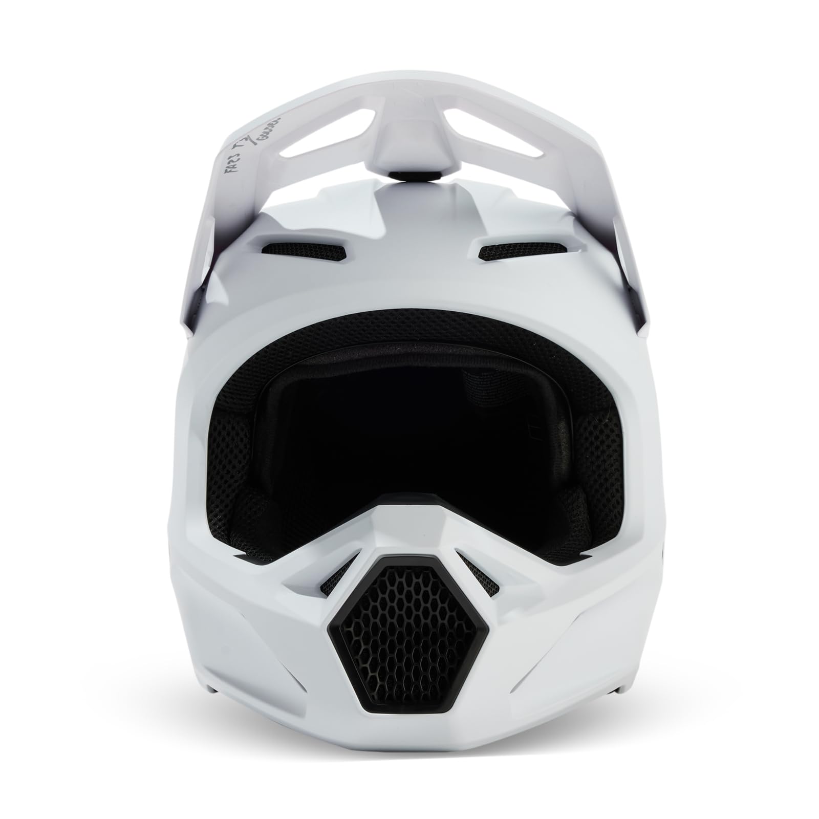 Foto 8 pulgar | Casco De Motocross Fox Racing V1  Blanco Mate  Talla Xl - Venta Internacional.
