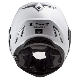 Foto 5 | Casco Ls2 Valiant Ii Modular Blanco Brillante Para Adulto - Venta Internacional.