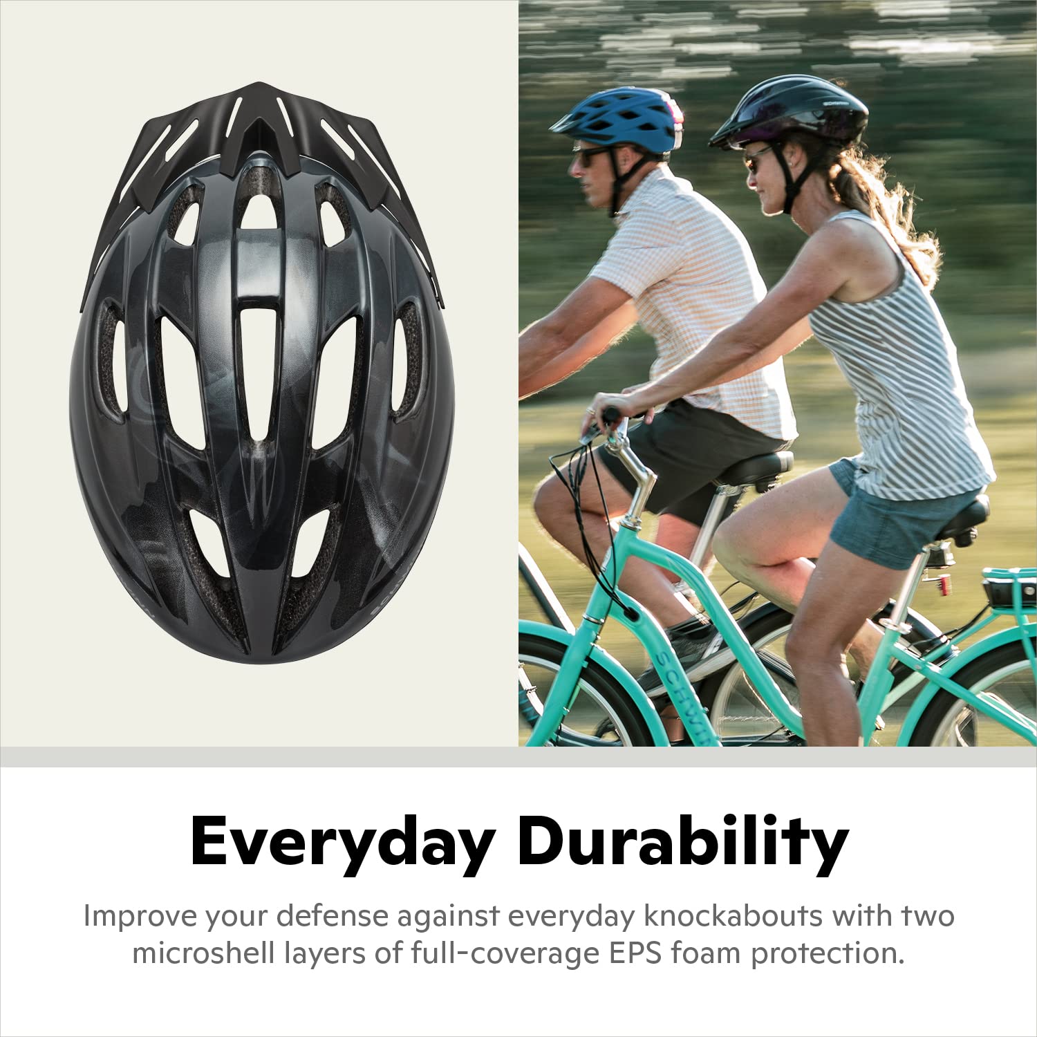 Foto 5 pulgar | Casco De Bicicleta Schwinn Intercept Para Adultos  Negro  58-62 Cm  Head Circ. - Venta Internacional.