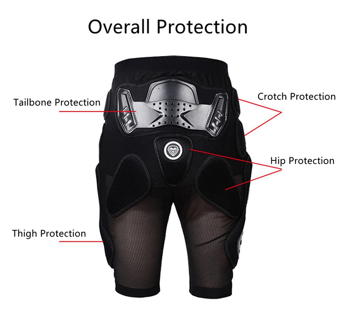 Foto 5 pulgar | Pantalones Cortos Acolchados Xinni Para Motocross Con Armadura Para Motocross - Venta Internacional.