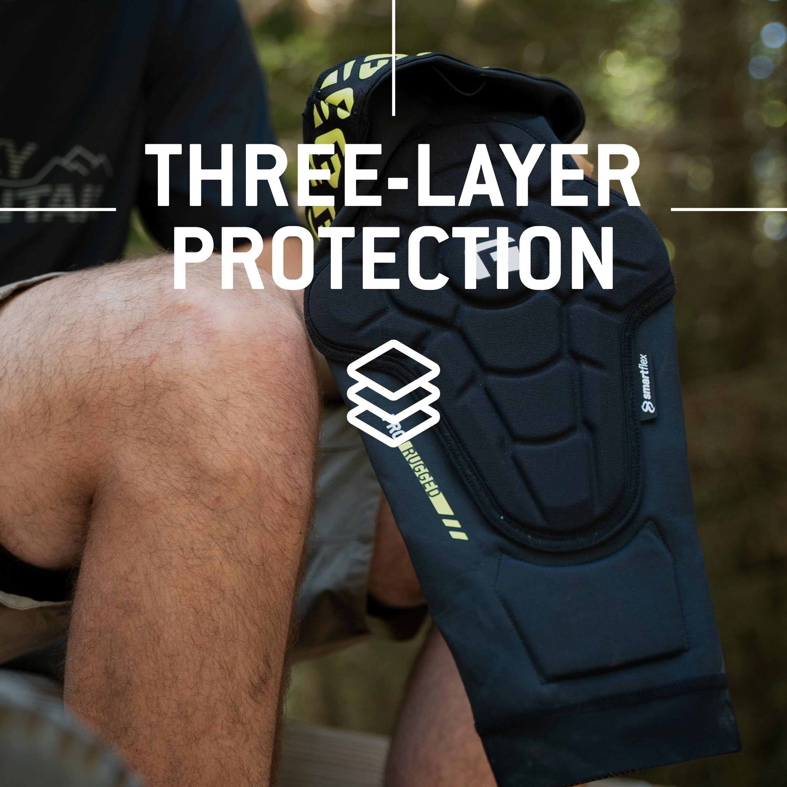 Foto 4 pulgar | Rodilleras G-form Pro-rugged 2 Mtb Negras Para Adultos, Medianas - Venta Internacional.