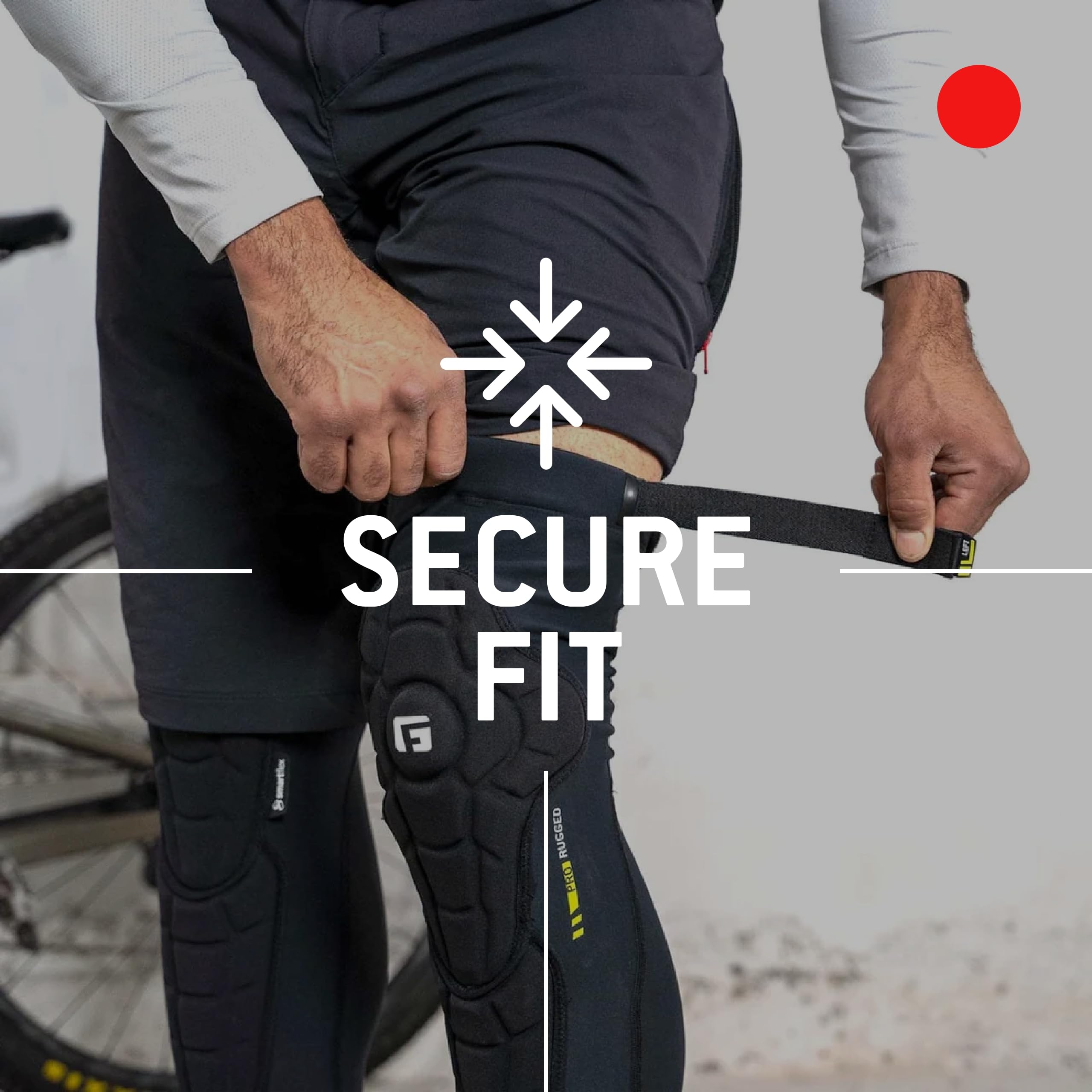Foto 4 | Protector De Espinilleras G-form Pro-rugged 2, Cómodo, Negro Para Jóvenes - Venta Internacional.