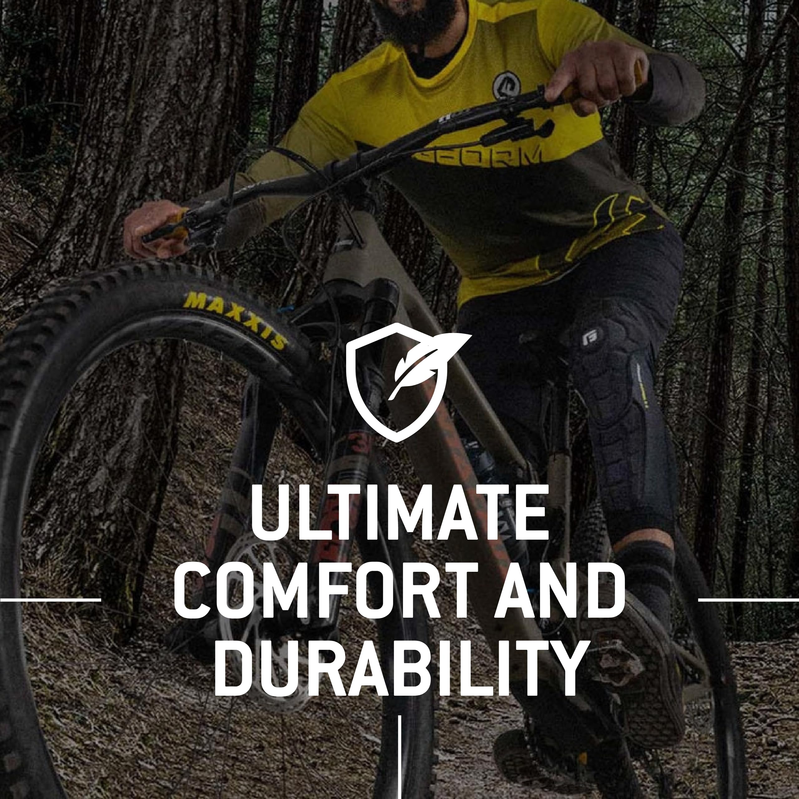 Foto 7 | Protector de Espinilleras G-form Pro-rugged 2 Negro Tamaño Pequeño para Adultos - Venta Internacional