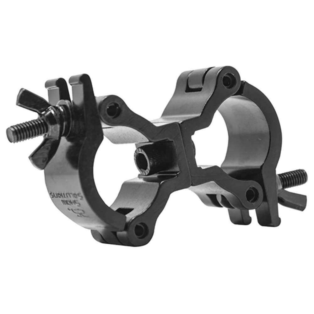 Foto 2 pulgar | Abrazadera Odyssey Lacsd25sb De Aluminio Pequeña, Giratoria Doble, Mini, Negra - Venta Internacional.