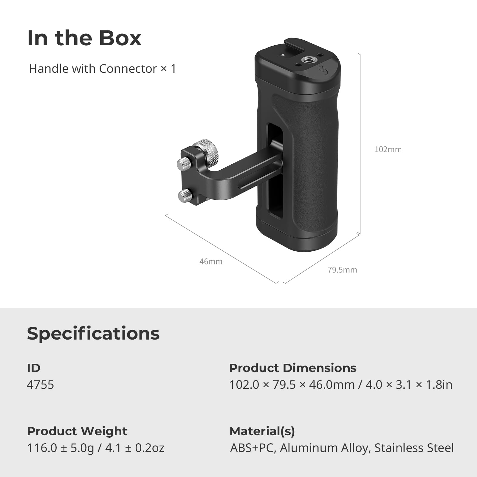 Foto 7 | Manija Lateral Smallrig Mini Para Cámara 4755 - Venta Internacional.
