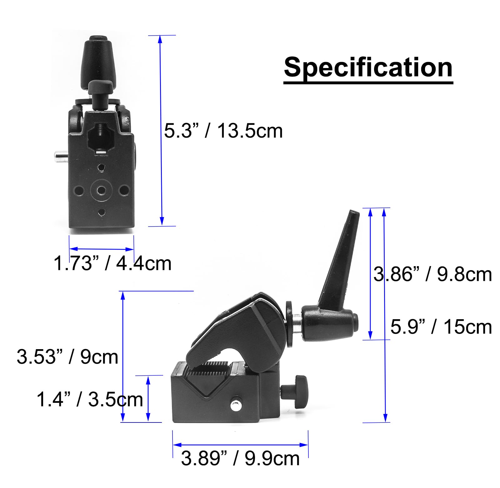 Foto 7 | Super Clamp Phocus Multifunción Para Estudio De Fotografía - Venta Internacional.