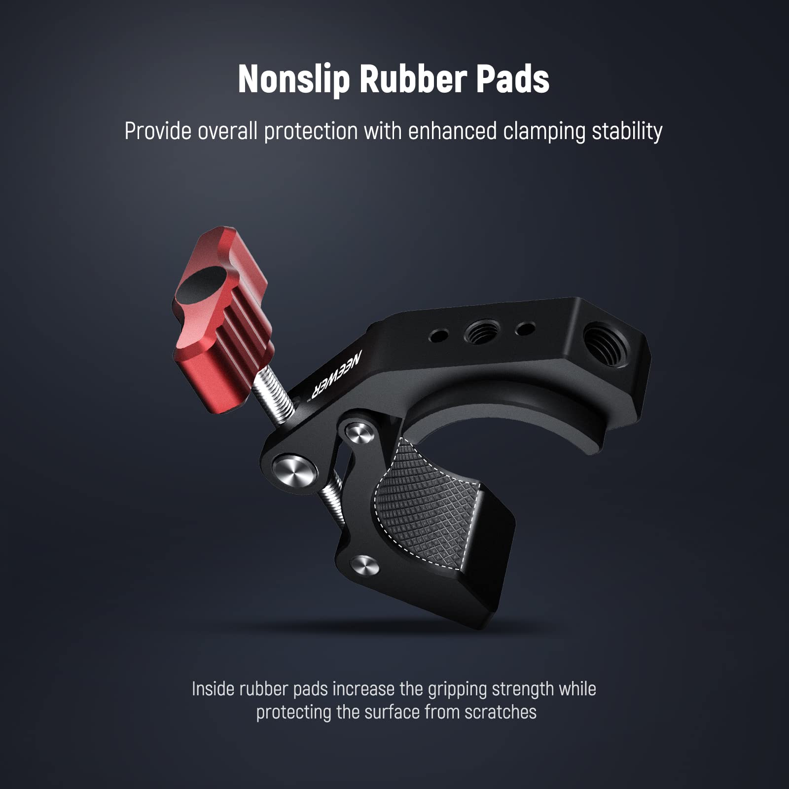 Foto 6 pulgar | Abrazadera Para Cámara Neewer Super Clamp St81, Carga Máxima De 2 Kg - Venta Internacional.