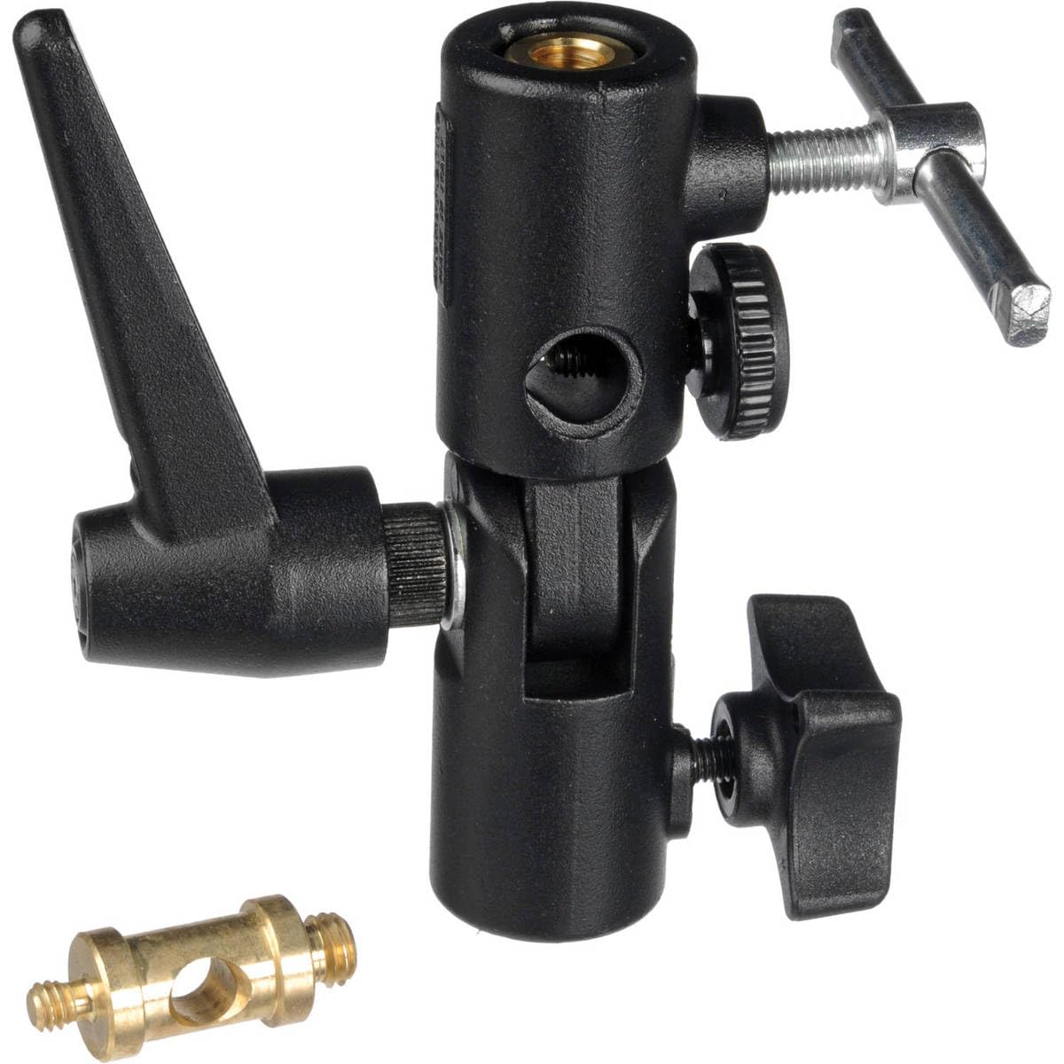 Foto 1 | Adaptador Giratorio Para Paraguas Manfrotto 026 (lite-tite) De Aluminio - Venta Internacional.