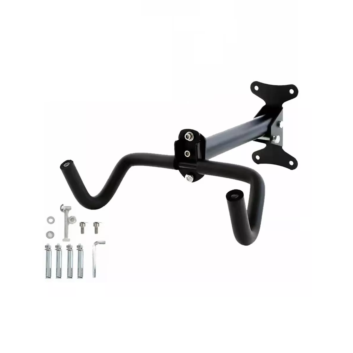 Foto 5 pulgar | Soporte Porta Bicicleta De Doble Gancho De Pared Eo Safe Imports Esi-5334 color Negro