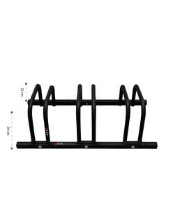 Foto 2 | Rack Para Estacionamiento De Bicis Mindejal Mrppb Acero Negro Rack Bicis