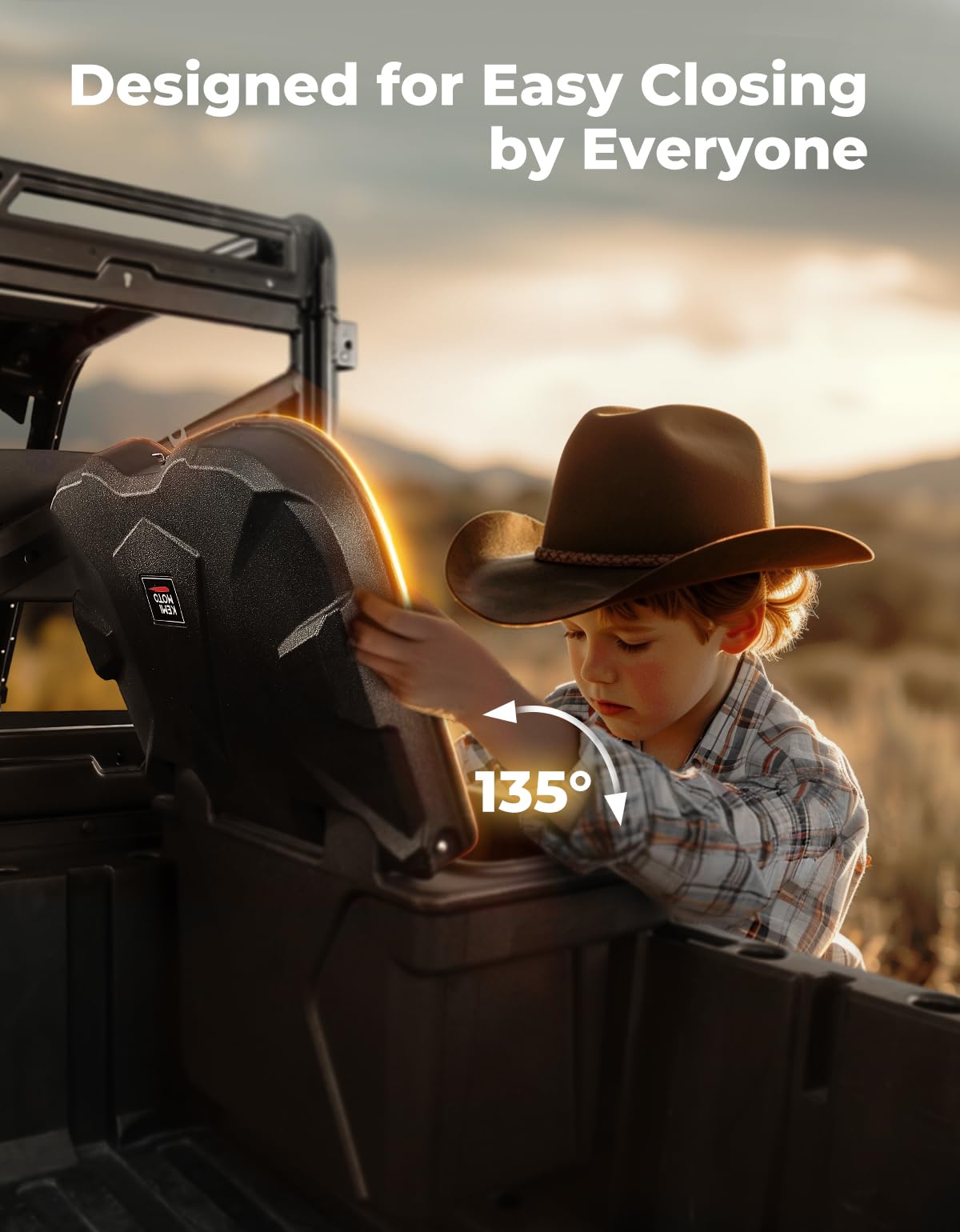 Foto 7 pulgar | Caja De Almacenamiento Utv Para Cama Kemimoto Compatible Con Polaris Ranger - Venta Internacional.